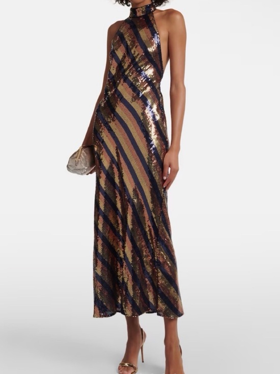 RIXO Dresses & Skirts - RIXO Sequin Open Back Gown